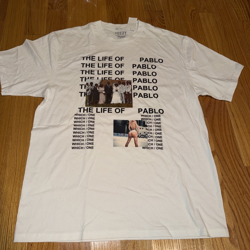 Kanye West Ye The Life Of Pablo Shirt XL Yeezy merch NEW LARGE